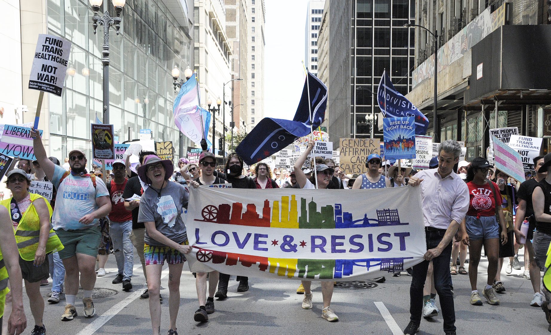 Chicago community leaders protest, call for unity after SCOTUS ruling ...
