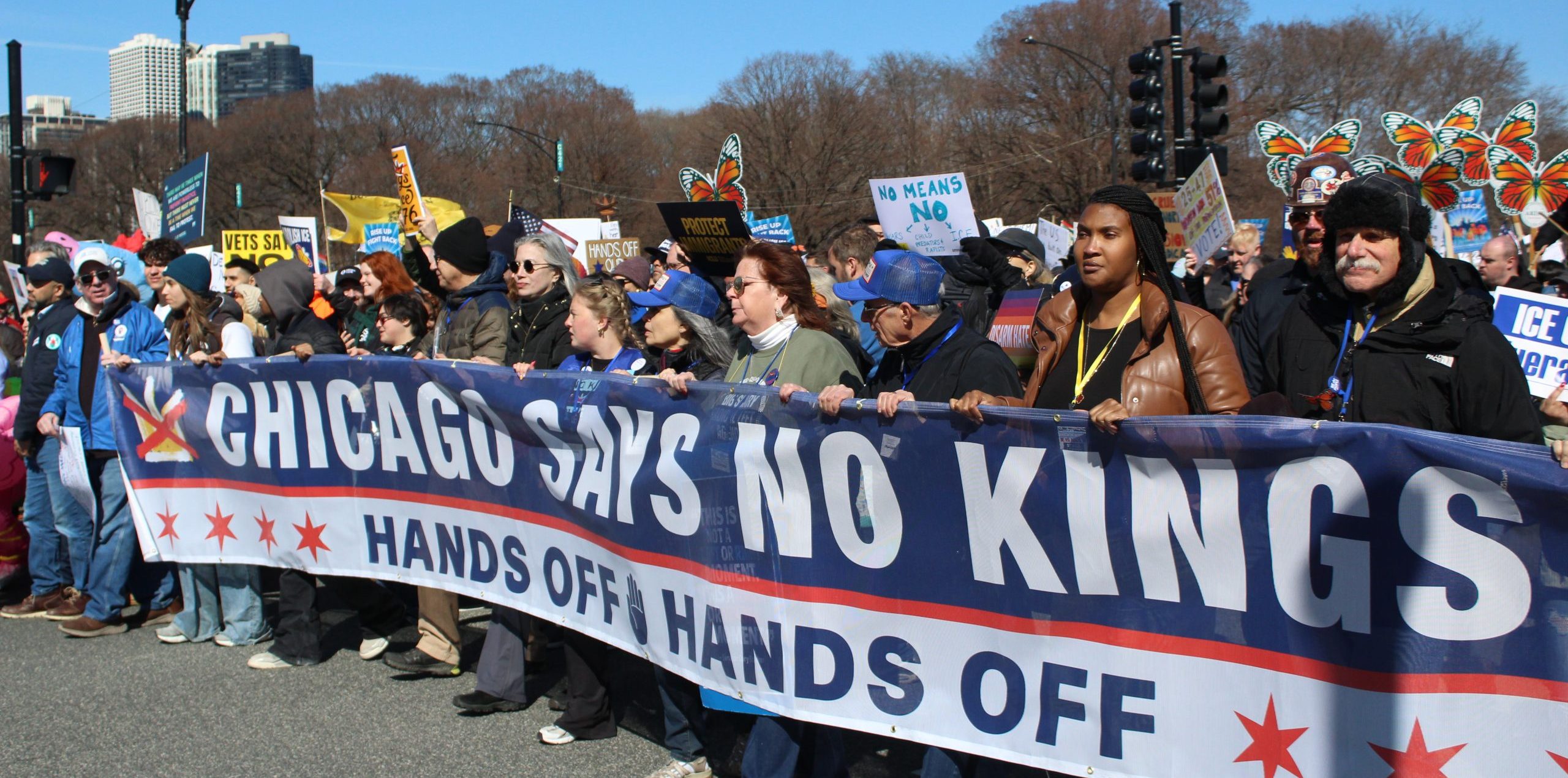 Chicago’s No Kings protest weaves LGBTQ+ voices into a broader movement