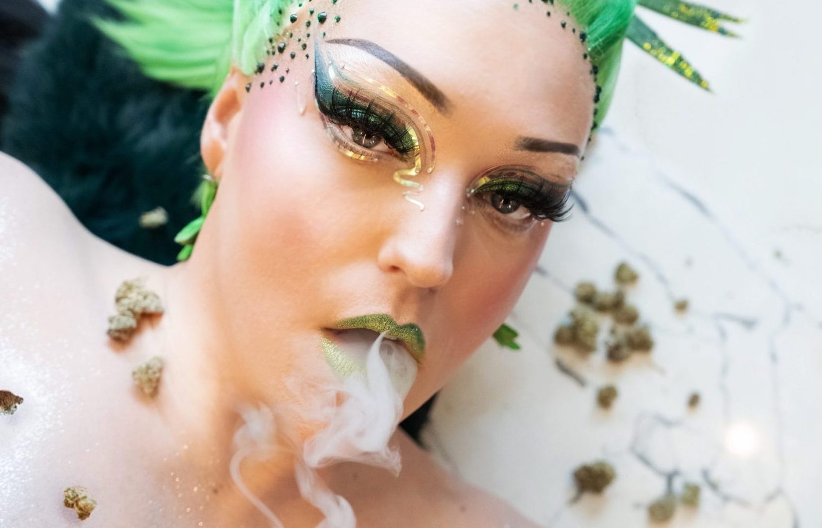 Drag Racer LaGanja Estranja jump-starts a new cannabis line at Sway